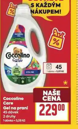 Billa Coccolino care gel na praní nabídka
