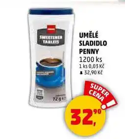 Penny Market UMĚLÉ SLADIDLO PENNY, 1200 ks nabídka