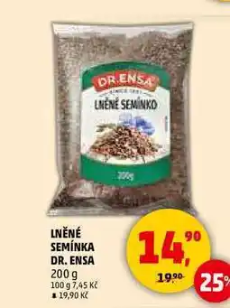 Penny Market LNĚNÉ SEMÍNKA DR. ENSA, 200 g nabídka