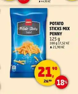 Penny Market POTATO STICKS MIX PENNY, 125 g nabídka