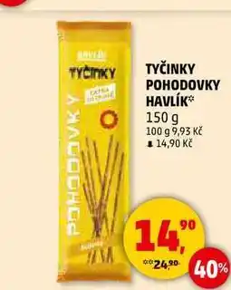 Penny Market TYČINKY POHODOVKY HAVLÍK, 150 g nabídka
