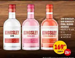 Penny Market GIN KINGSLEY PINK, 0,5 l nabídka