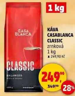 Penny Market KÁVA CASABLANCA CLASSIC zrnková, 1 kg nabídka