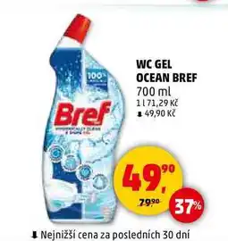Penny Market WC GEL OCEAN BREF, 700 ml nabídka
