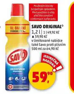 Penny Market SAVO ORIGINAL, 1,2 l nabídka