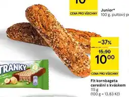 Tesco Fit kornbageta cereální s kváskem, 115 g nabídka