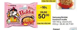 Tesco Samyang Buldak Instantní nudle, 130-140 g, více druhů nabídka