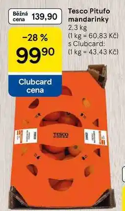 Tesco Tesco Pitufo mandarinky, 2.3 kg nabídka