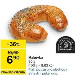 Tesco Makovka, 80 g nabídka