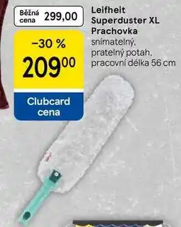 Tesco Leifheit Superduster XL Prachovka, snímatelný. pratelný potah. pracovní délka 56 cm nabídka