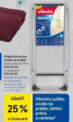 Tesco Vileda Universal Sušák na prádlo, sušicí plocha 18 m nabídka