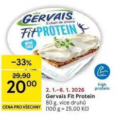 Tesco Gervais Fit Protein, 80 g nabídka