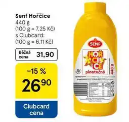 Tesco Senf Hořčice, 440 g nabídka