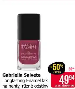 Teta Gabriella Salvete Longlasting Enamel lak na nehty, různé odstíny nabídka