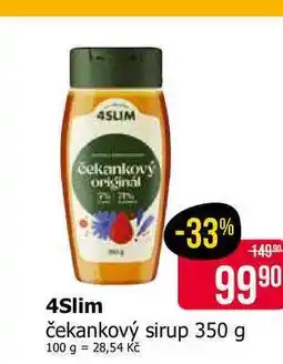 Teta 4Slim čekankový sirup 350 g nabídka