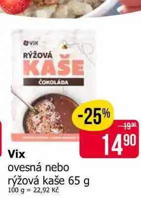 Vix ovesná nebo rýžová kaše 65 g