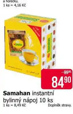Teta Samahan instantní bylinný nápoj 10 ks nabídka