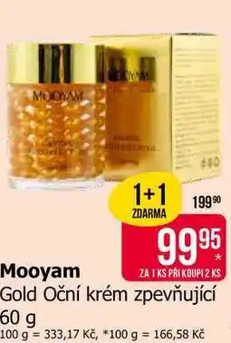 Teta Mooyam Gold Oční krém zpevňující 60 g nabídka