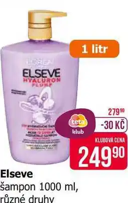 Teta Elseve šampon 1000 ml, různé druhy nabídka