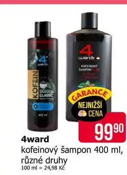Teta 4ward kofeinový šampon 400 ml nabídka