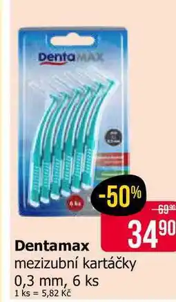 Teta Dentamax mezizubní kartáčky 0,3 mm, 6 ks nabídka