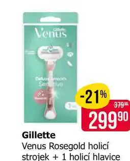 Teta Venus Rosegold holicí strojek +1 holicí hlavice nabídka
