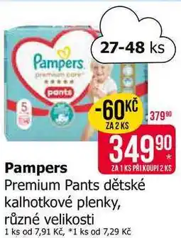 Teta Premium Pants dětské kalhotkové plenky, různé velikosti 27-48ks nabídka