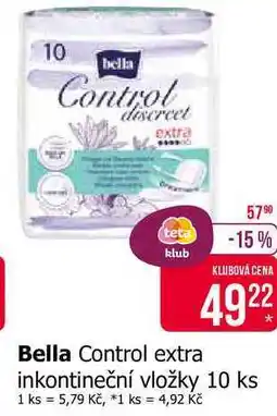 Teta Bella Control extra inkontineční vložky 10 ks nabídka