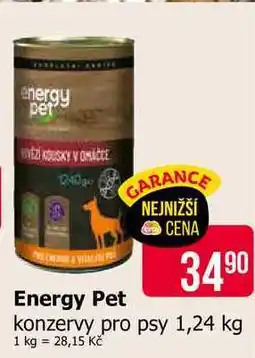 Teta Energy Pet konzervy pro psy 1,24 kg nabídka