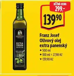 Albert Franz josef olivový olej extra panenský nabídka