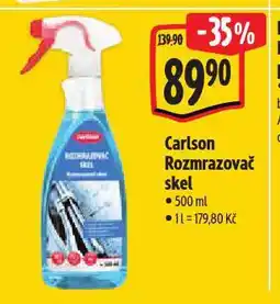 Albert Carlson rozmrazovač skel nabídka