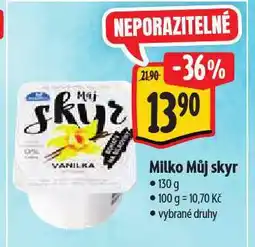 Albert Milko můj skyr nabídka
