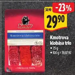 Albert Kmotrova klobása trio nabídka