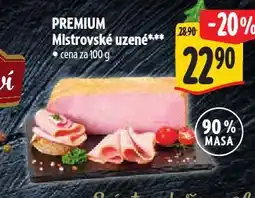 Albert Mistrovské uzené nabídka