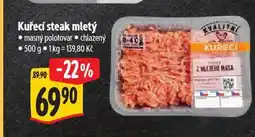 Albert Kuřecí steak mletý nabídka