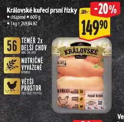 Albert Královské kuřecí prsní řízky nabídka