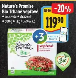 Albert Bio trhané vepřové nabídka