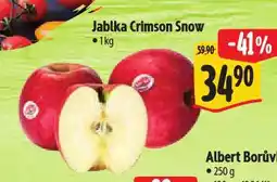 Albert Jablka crimson snow nabídka