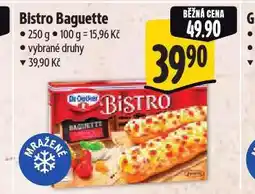 Albert Bistro baguette nabídka