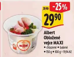 Albert Obložené vejce maxi nabídka