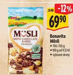 Albert Bonavita müsli nabídka