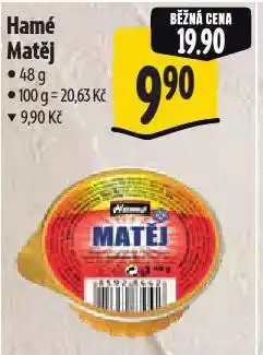 Albert Hamé matěj nabídka