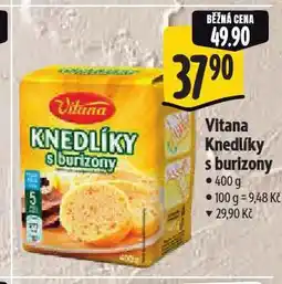 Albert Vitana knedlíky s burizony nabídka