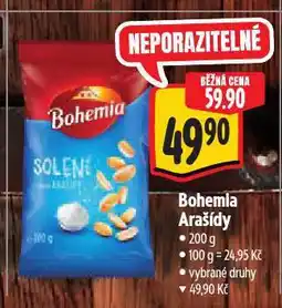 Albert Bohemia arašídy nabídka