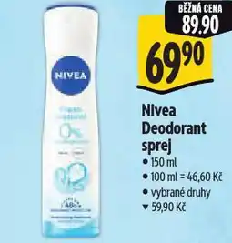 Albert Nivea deodorant nabídka