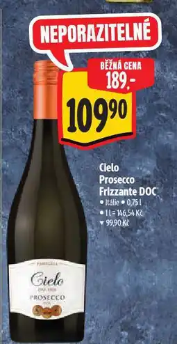 Albert Cielo prosecco frizzante doc nabídka