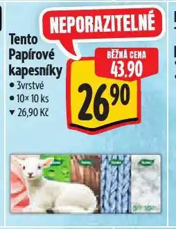 Albert Tento papírové kapesníky nabídka
