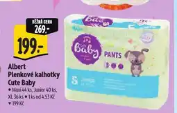 Albert Dětské plenkové kalhotky cute baby nabídka
