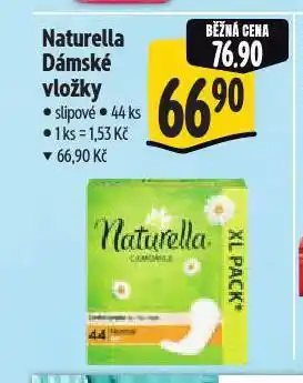 Albert Naturella dámské vložky nabídka