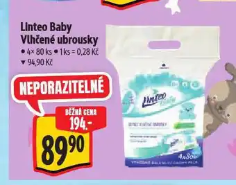 Albert Linteo baby dětské vlhčené ubrousky nabídka
